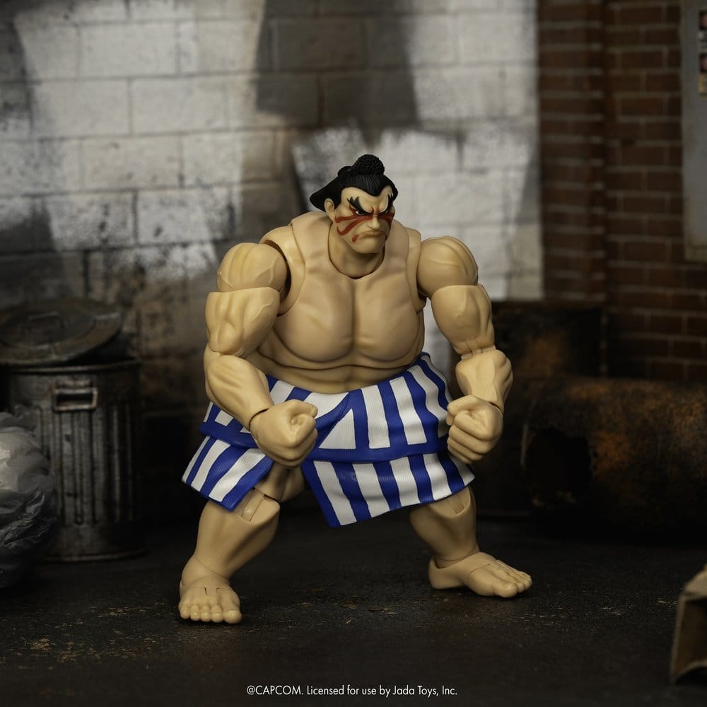 052026 - Ultra Street Fighter II - E. Honda - Figurine Articulée Jada
