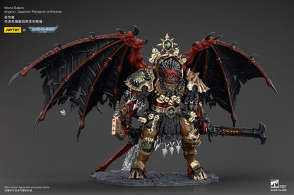 022026 - Warhammer 40k - World Eaters Angron Daemon Primarch of Khorne - Figurine Articulée JoyToy