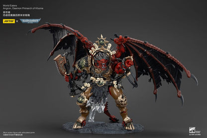 022026 - Warhammer 40k - World Eaters Angron Daemon Primarch of Khorne - Figurine Articulée JoyToy
