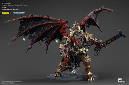 022026 - Warhammer 40k - World Eaters Angron Daemon Primarch of Khorne - Figurine Articulée JoyToy