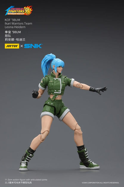 The King of Fighters ’98 figurine Leona Heidern Joy Toy – 1/18 articulée