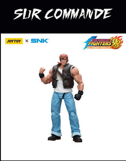The King of Fighters ’98 figurine Ralf Jones Joy Toy – 1/18 articulée