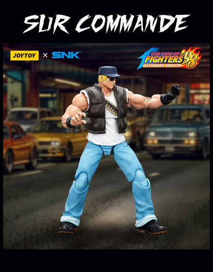 The King of Fighters ’98 figurine Clark Still  Joy Toy – 1/18 articulée