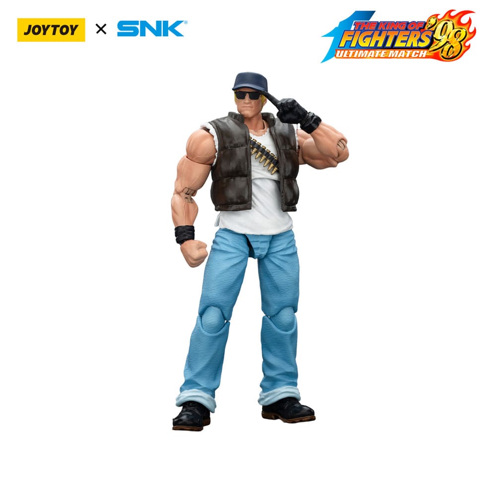 The King of Fighters ’98 figurine Clark Still  Joy Toy – 1/18 articulée