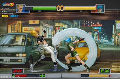 The King of Fighters ’98 Diorama Stage Base Japan Street Joy Toy – décor 1/18 pour figurines