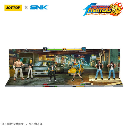 The King of Fighters ’98 Diorama Stage Base Japan Street Joy Toy – décor 1/18 pour figurines