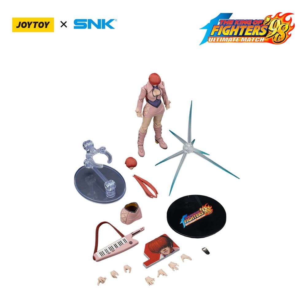 082026 - The King of Fighters ’98 - Shermie Orochi – Figurine Articulée Joy Toy