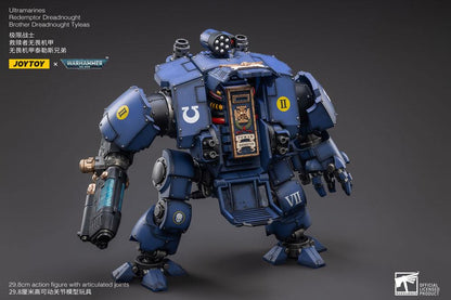 082026 - Warhammer 40,000 - Ultramarines Redemptor Dreadnought Brother Dreadnought Tyleas - Figurine Articulée Joy Toy