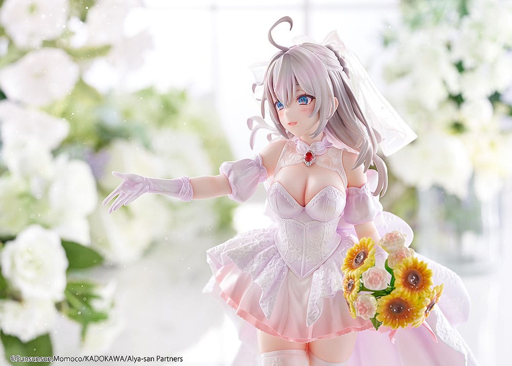 112026 - Alya Sometimes Hides Her Feelings in Russian -Alisa Mikhailovna Kujou Wedding Dress Ver. - Statuette Kadokawa