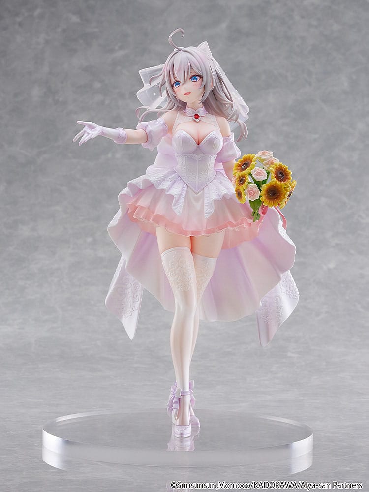 112026 - Alya Sometimes Hides Her Feelings in Russian -Alisa Mikhailovna Kujou Wedding Dress Ver. - Statuette Kadokawa