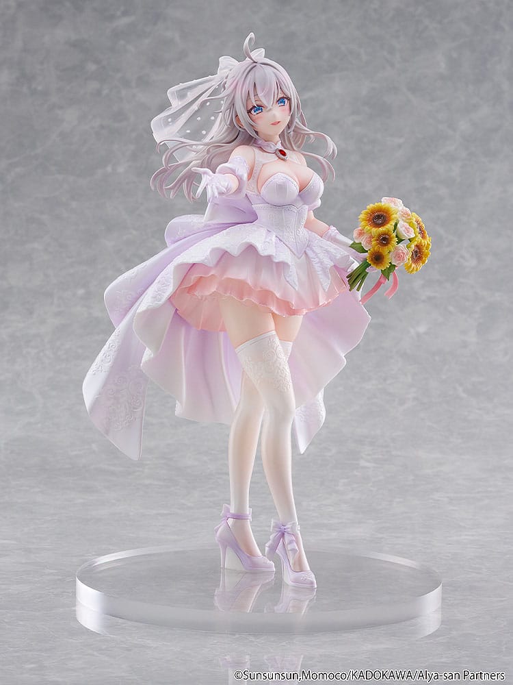 112026 - Alya Sometimes Hides Her Feelings in Russian -Alisa Mikhailovna Kujou Wedding Dress Ver. - Statuette Kadokawa