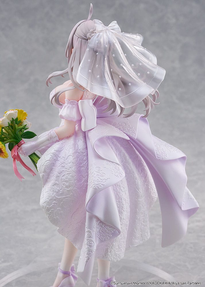 112026 - Alya Sometimes Hides Her Feelings in Russian -Alisa Mikhailovna Kujou Wedding Dress Ver. - Statuette Kadokawa