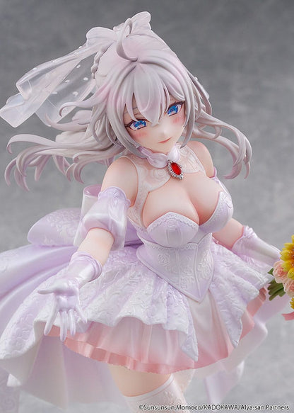 112026 - Alya Sometimes Hides Her Feelings in Russian -Alisa Mikhailovna Kujou Wedding Dress Ver. - Statuette Kadokawa
