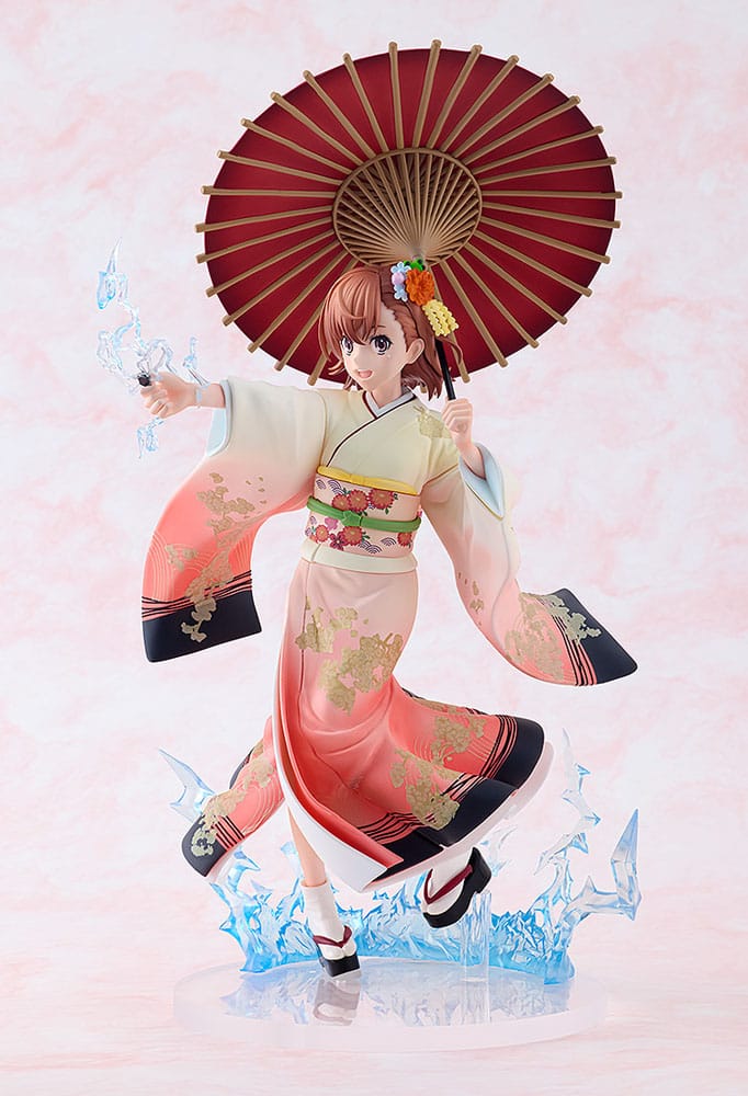 052026 - A Certain Scientific Railgun - Mikoto Misaka (Kimono Ver.) - Statuette Kadokawa