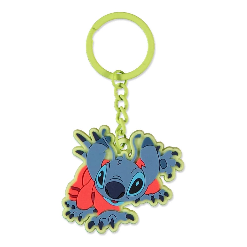 LILO & STITCH – Stitch – Porte-clés caoutchouc officiel