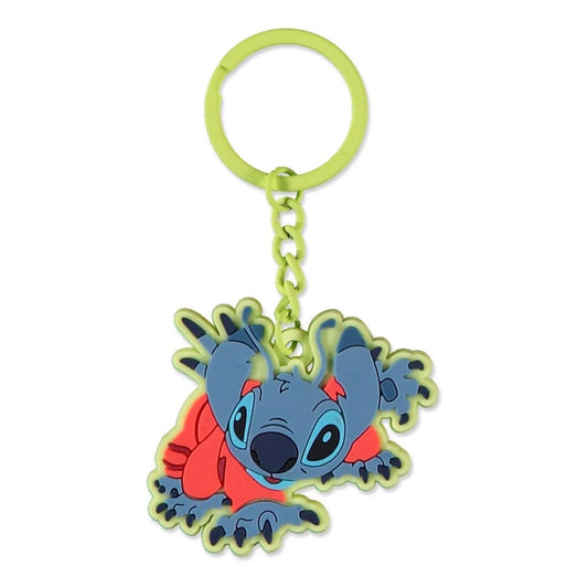 LILO & STITCH – Stitch – Porte-clés caoutchouc officiel