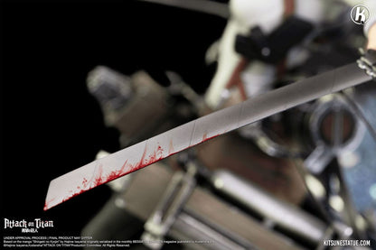 Sur Commande - Attaque des Titans -  Mikasa Ackerman - Statuette Kitsune Statue