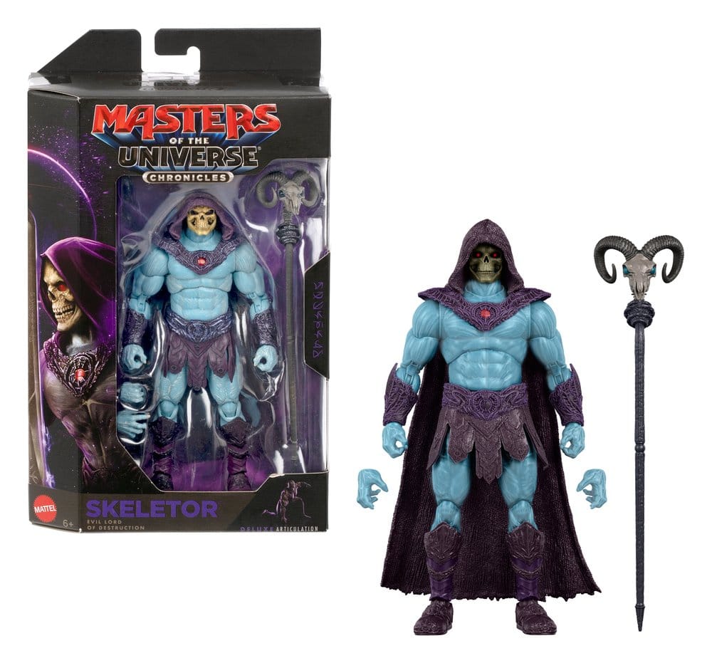 062026 - Masters of the Universe 2026 - Skeletor (Movie Chronicles) - Figurine Articulée Mattel