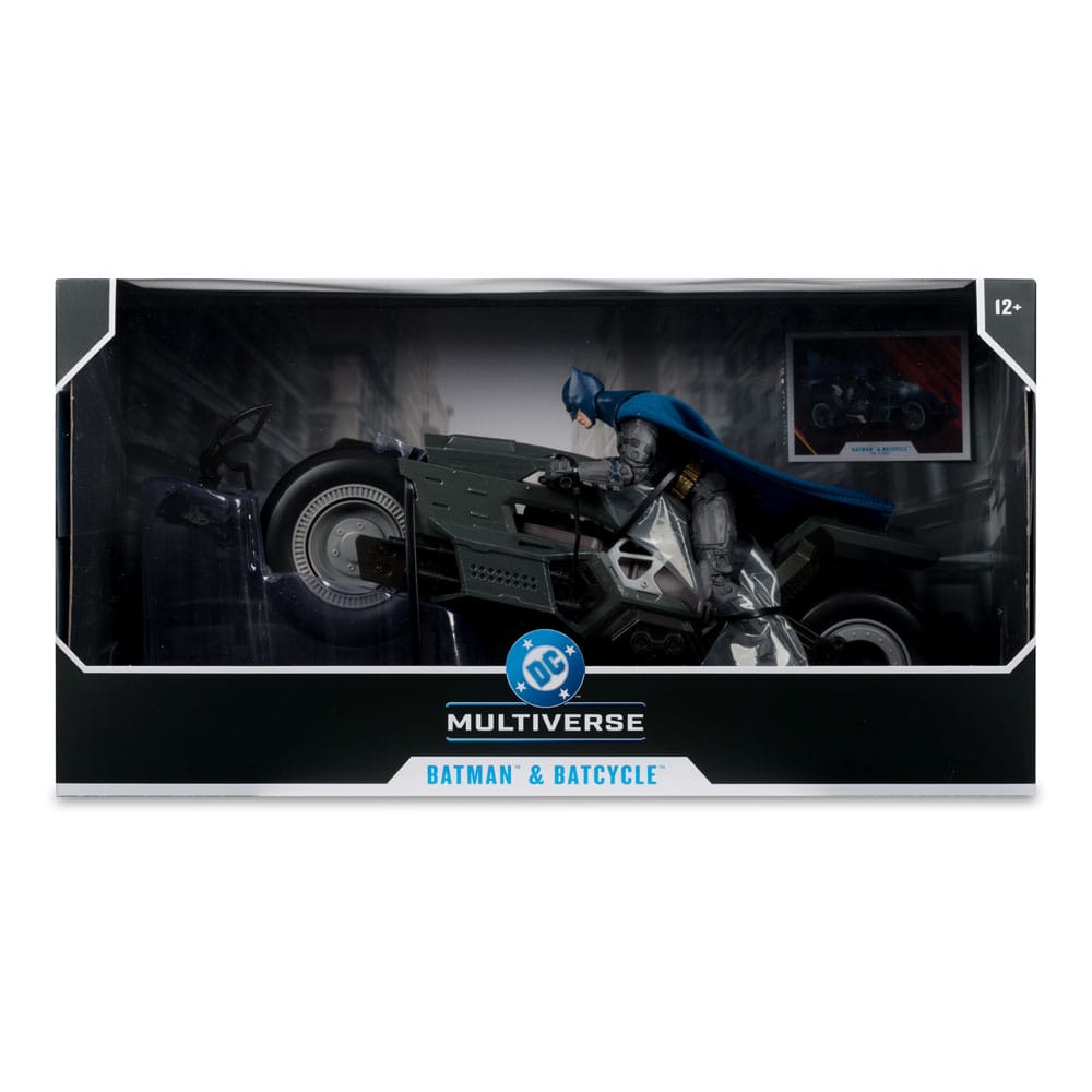 Sur Commande - The Flash / Batman - véhicule Batcycle avec Batman - Figurine Articulée McFarlane