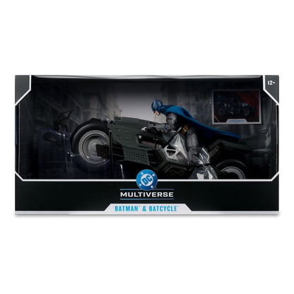 Sur Commande - The Flash / Batman - véhicule Batcycle avec Batman - Figurine Articulée McFarlane