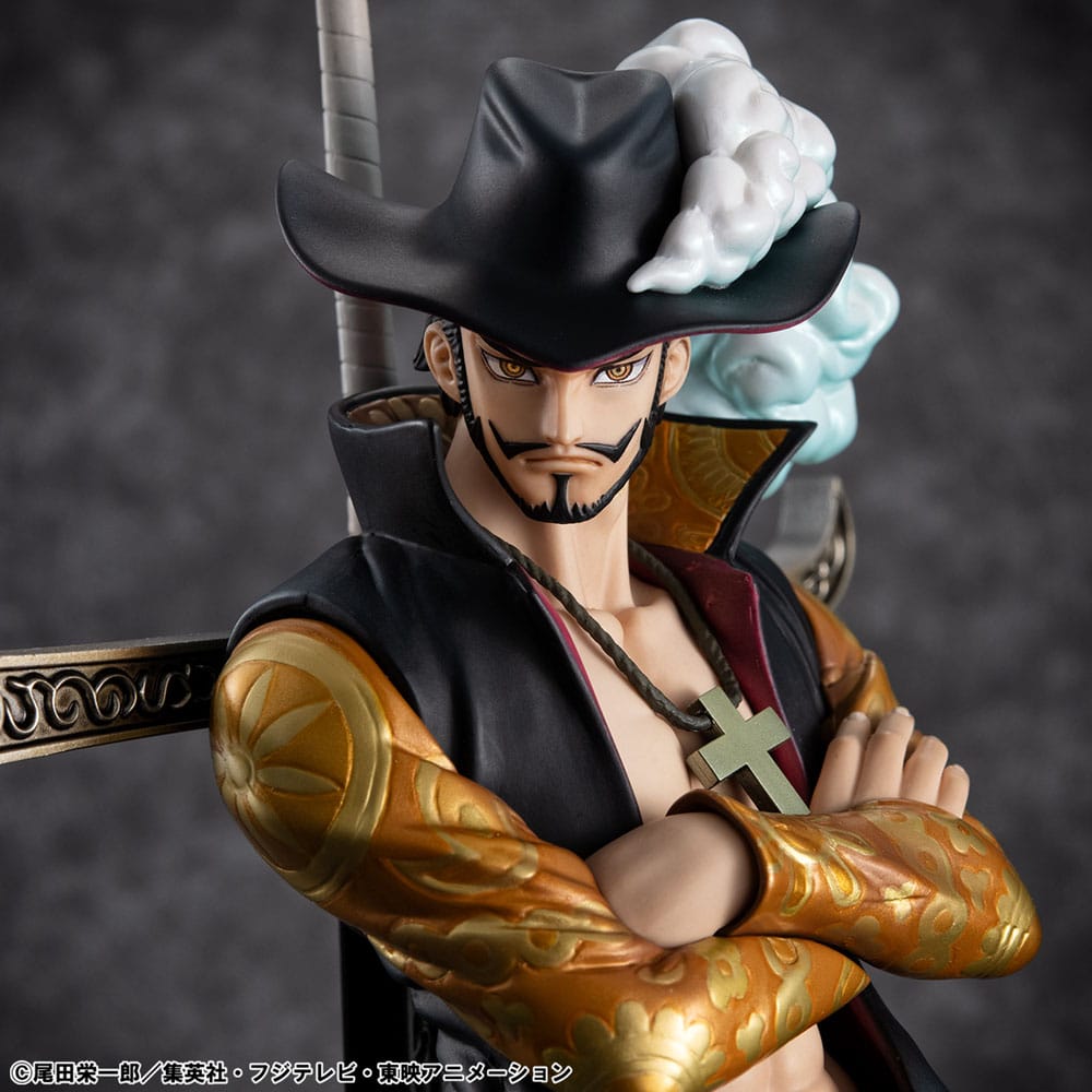 Sur Commande - One Piece - Hawk Eye Dracule Mihawk Ver.R - Statuette Megahouse