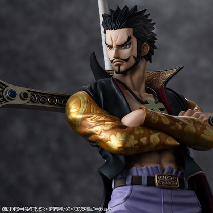 Sur Commande - One Piece - Hawk Eye Dracule Mihawk Ver.R - Statuette Megahouse