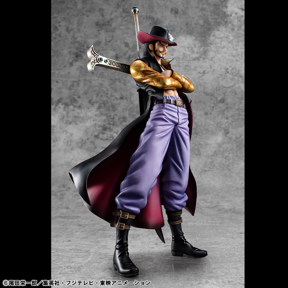 Sur Commande - One Piece - Hawk Eye Dracule Mihawk Ver.R - Statuette Megahouse