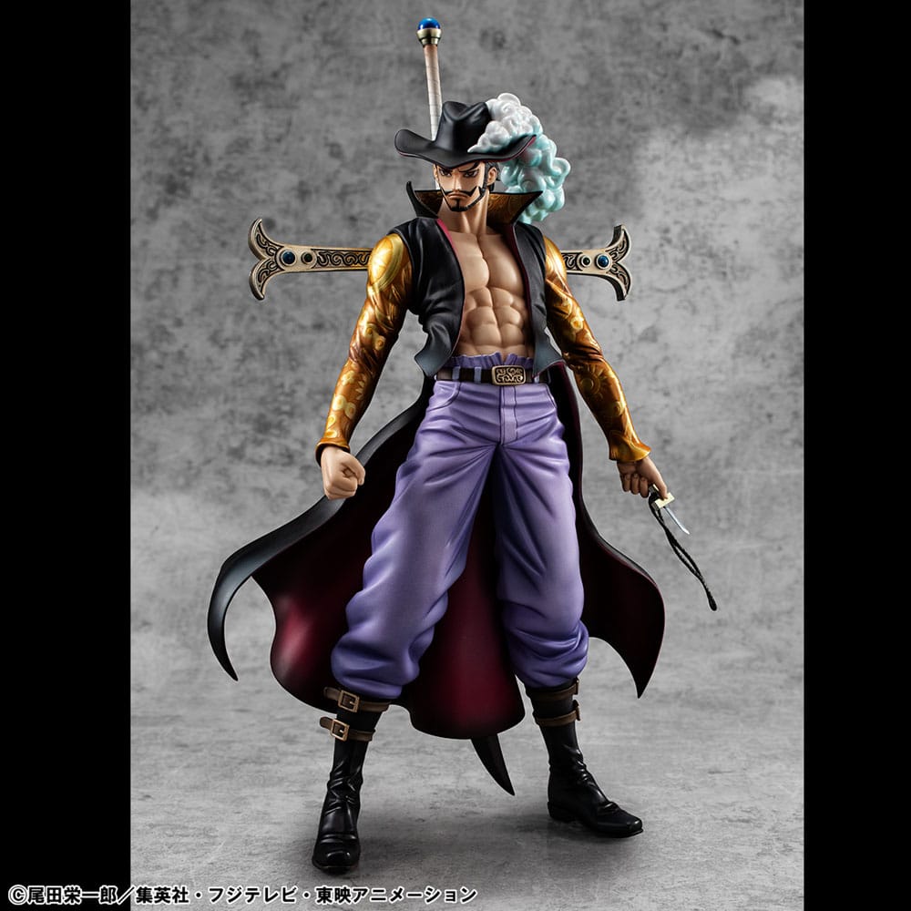 Sur Commande - One Piece - Hawk Eye Dracule Mihawk Ver.R - Statuette Megahouse