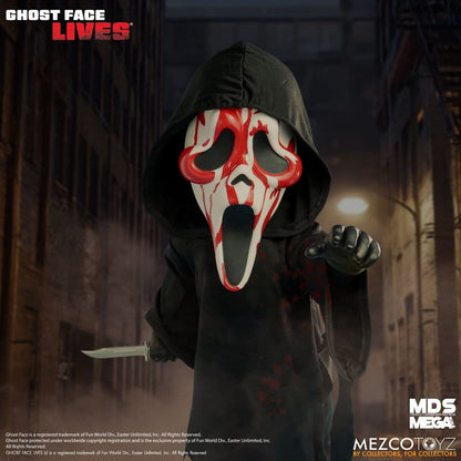 122026 - Scream –  Roto Bloody Ghost Face - Poupée Mezco