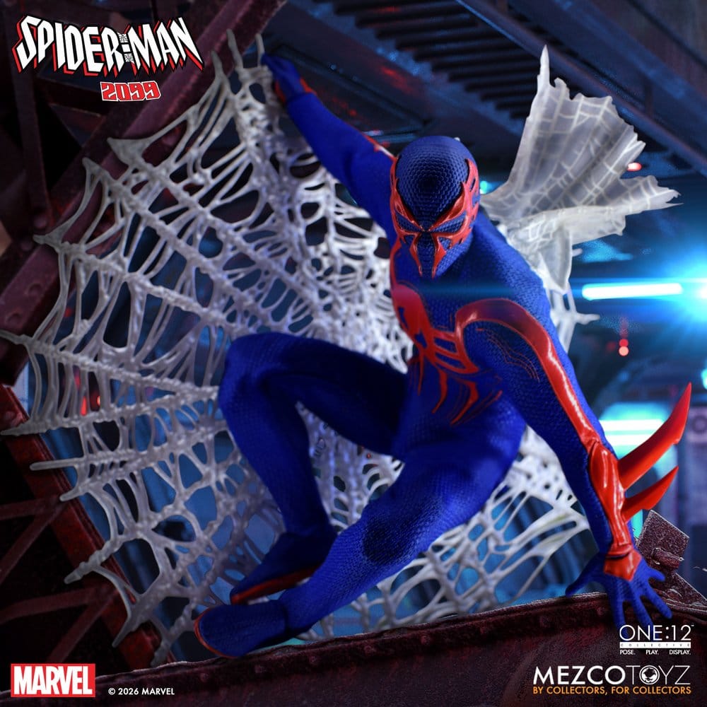 022027 - Marvel - Spider-Man 2099 - Figurine Articulée Mezco