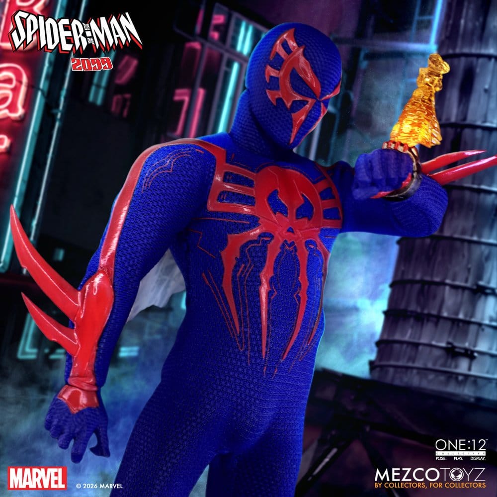 022027 - Marvel - Spider-Man 2099 - Figurine Articulée Mezco