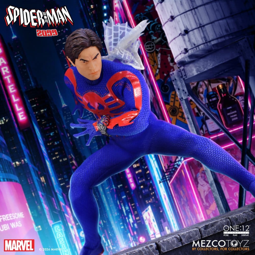 022027 - Marvel - Spider-Man 2099 - Figurine Articulée Mezco