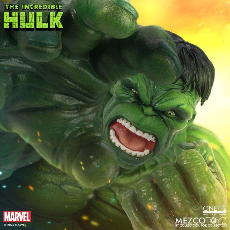 09/2026 Marvel – Figurine Hulk One:12 Collective Mezco 1/12 (19 cm) – The Incredible Hulk