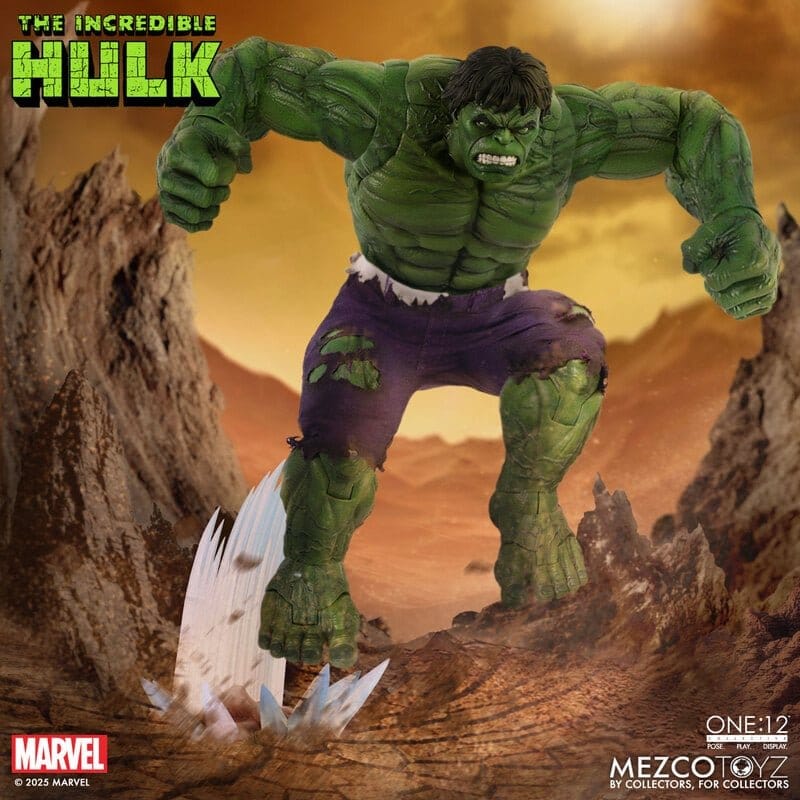 09/2026 Marvel – Figurine Hulk One:12 Collective Mezco 1/12 (19 cm) – The Incredible Hulk