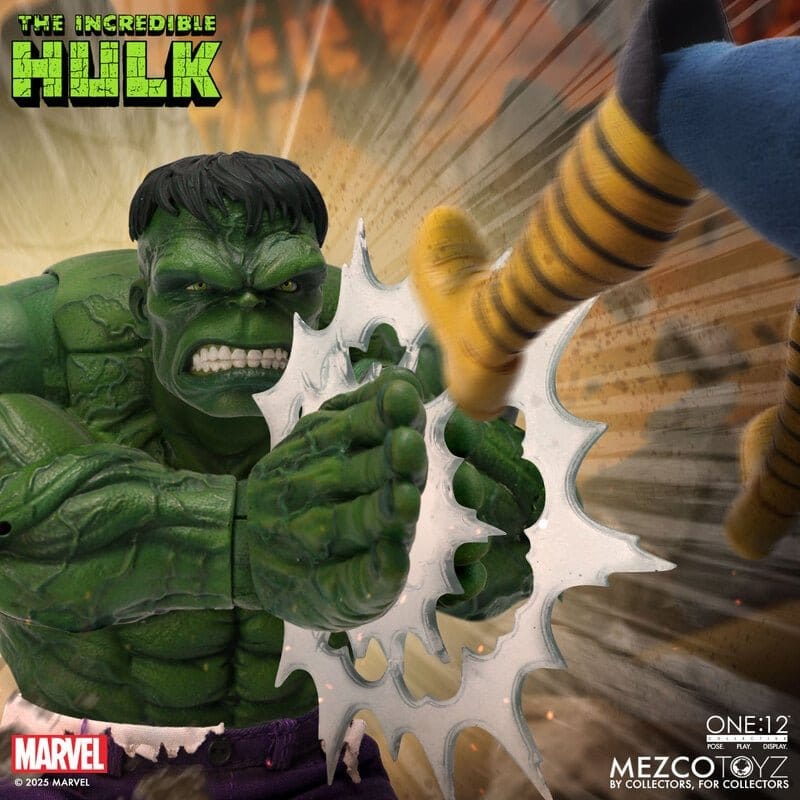 09/2026 Marvel – Figurine Hulk One:12 Collective Mezco 1/12 (19 cm) – The Incredible Hulk