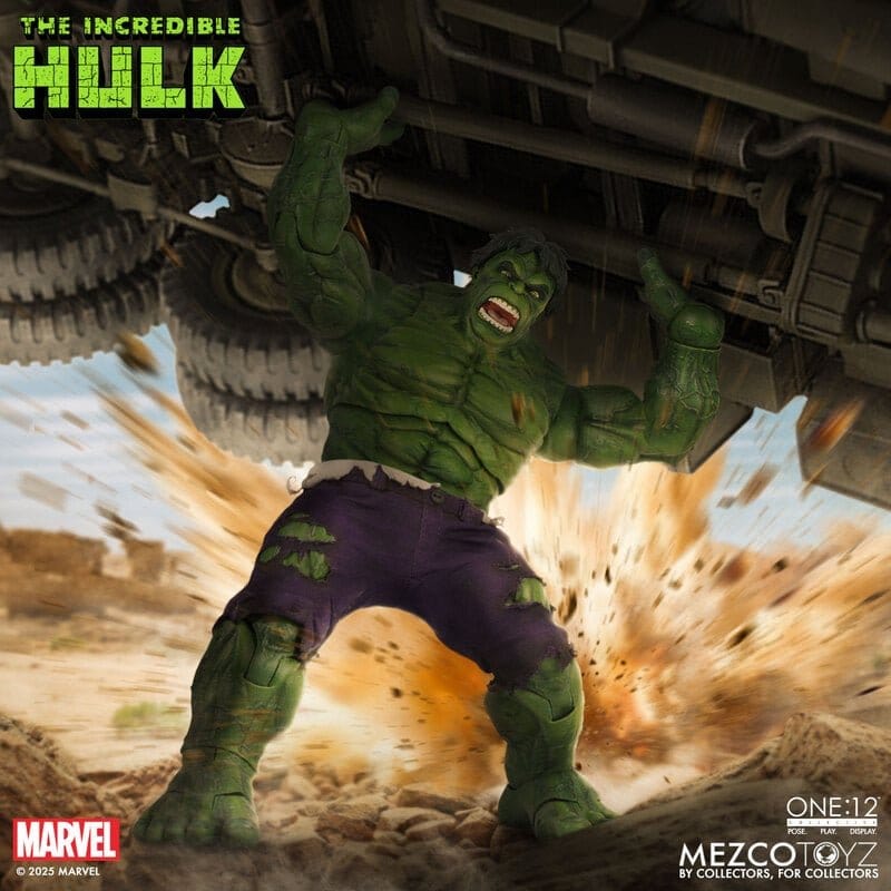 09/2026 Marvel – Figurine Hulk One:12 Collective Mezco 1/12 (19 cm) – The Incredible Hulk