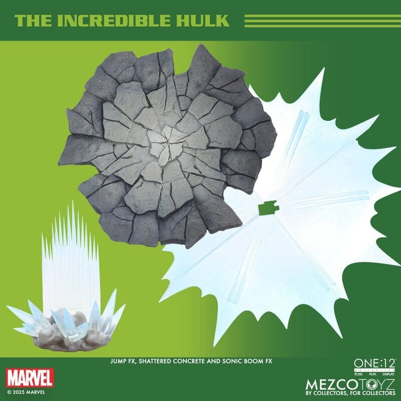 09/2026 Marvel – Figurine Hulk One:12 Collective Mezco 1/12 (19 cm) – The Incredible Hulk