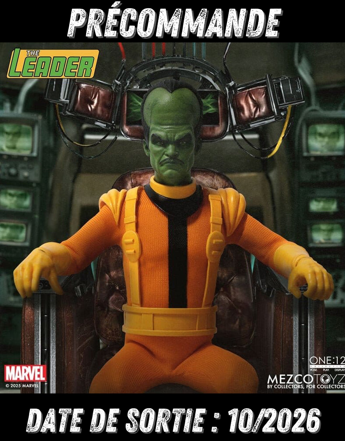 10/2026 Marvel – Figurine The Leader One:12 Collective Mezco 1/12 (17 cm) – Hulk Villain