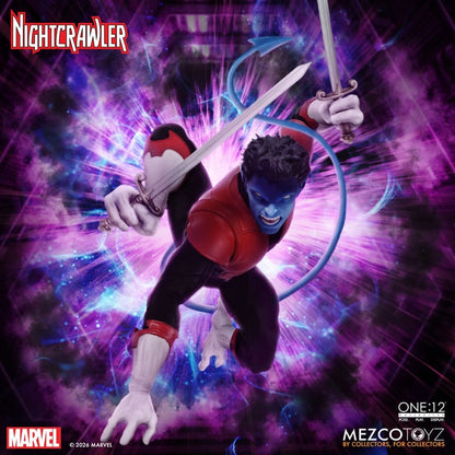 122026 - Marvel X-Men – Figurine Nightcrawler One:12 Collective 1/12 Mezco (16 cm) – Kurt Wagner