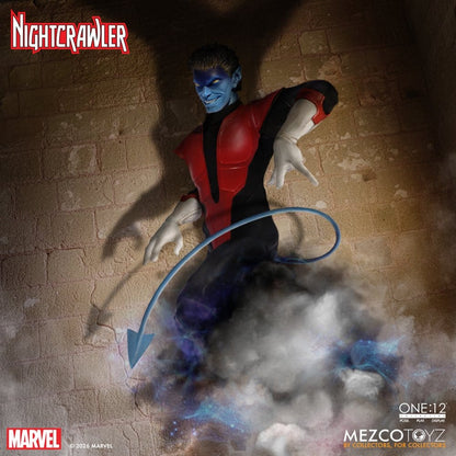 122026 - Marvel X-Men – Figurine Nightcrawler One:12 Collective 1/12 Mezco (16 cm) – Kurt Wagner