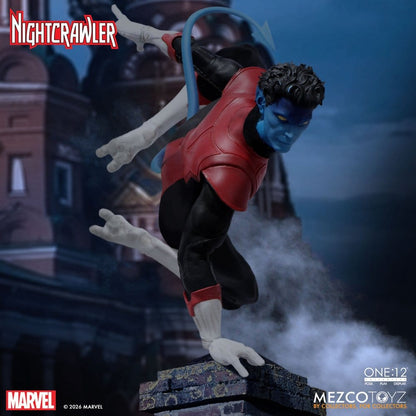 122026 - Marvel X-Men – Figurine Nightcrawler One:12 Collective 1/12 Mezco (16 cm) – Kurt Wagner