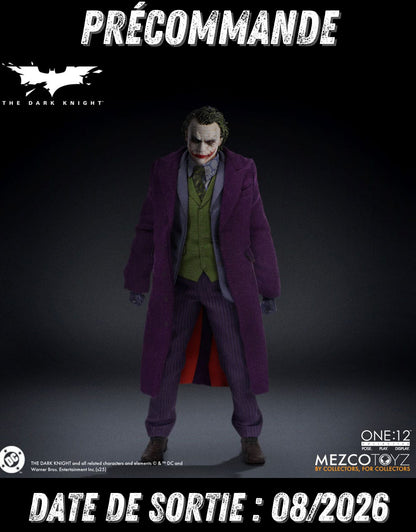082026 - Joker - The Dark Knight (Le Film) - Figurine Articulée Mezco Toys