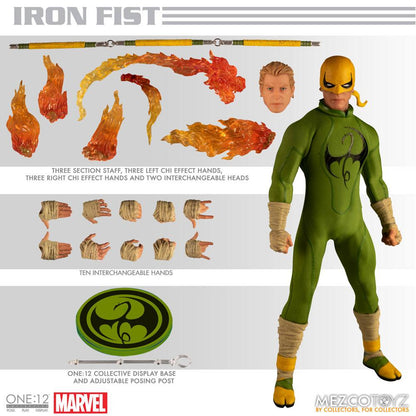 072027 - Marvel - Iron Fist - Figurine Articuléee Mezco Toys
