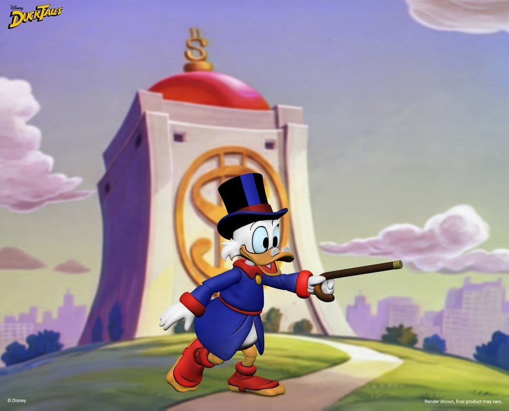 012027 - DuckTales figurine Scrooge McDuck 18 cm NECA Ultimate – La Bande à Picsou