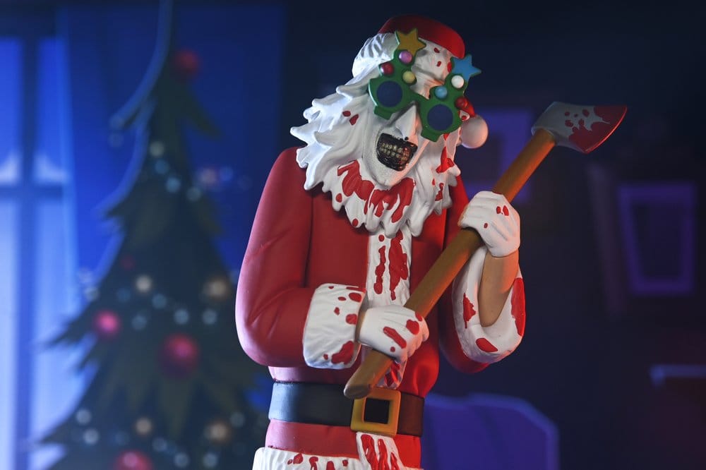 062026 - Terrifier 3 - Art the Clown Santa Bloody - Figurine Articulée Neca