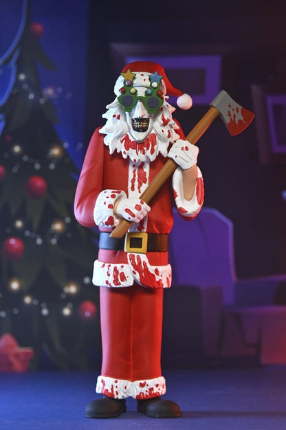 062026 - Terrifier 3 - Art the Clown Santa Bloody - Figurine Articulée Neca