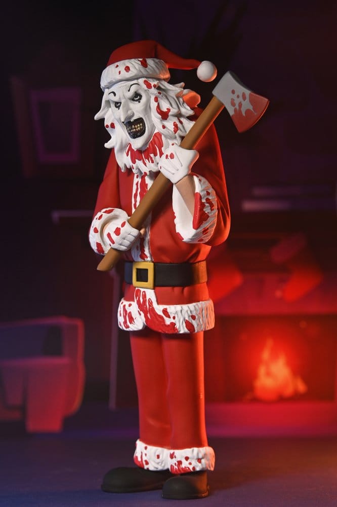 062026 - Terrifier 3 - Art the Clown Santa Bloody - Figurine Articulée Neca
