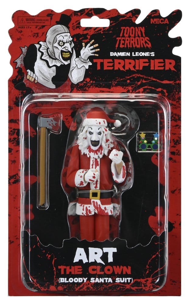 062026 - Terrifier 3 - Art the Clown Santa Bloody - Figurine Articulée Neca