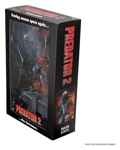 112026 Predator 2 City Hunter Poster Series – Figurine articulée NECA