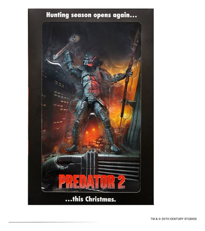 112026 Predator 2 City Hunter Poster Series – Figurine articulée NECA
